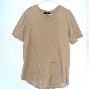 Men’s PacSun Beige Short Sleeve Shirt Large